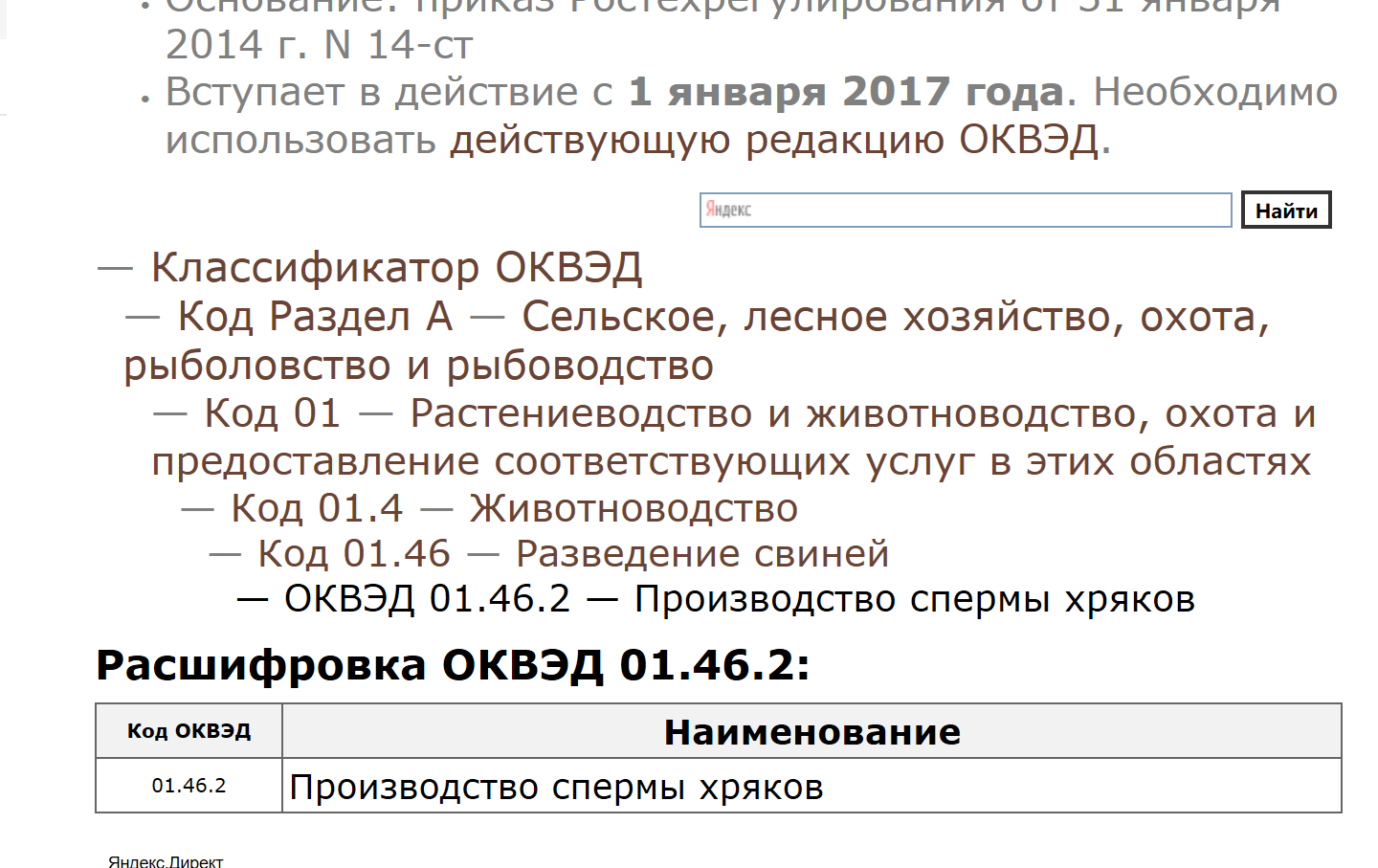 Новый справочник оквэд на 2018 Новый справочник оквэд на 2018