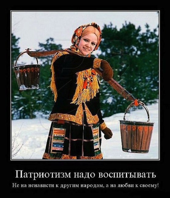 Русская женщина все может сделать сама