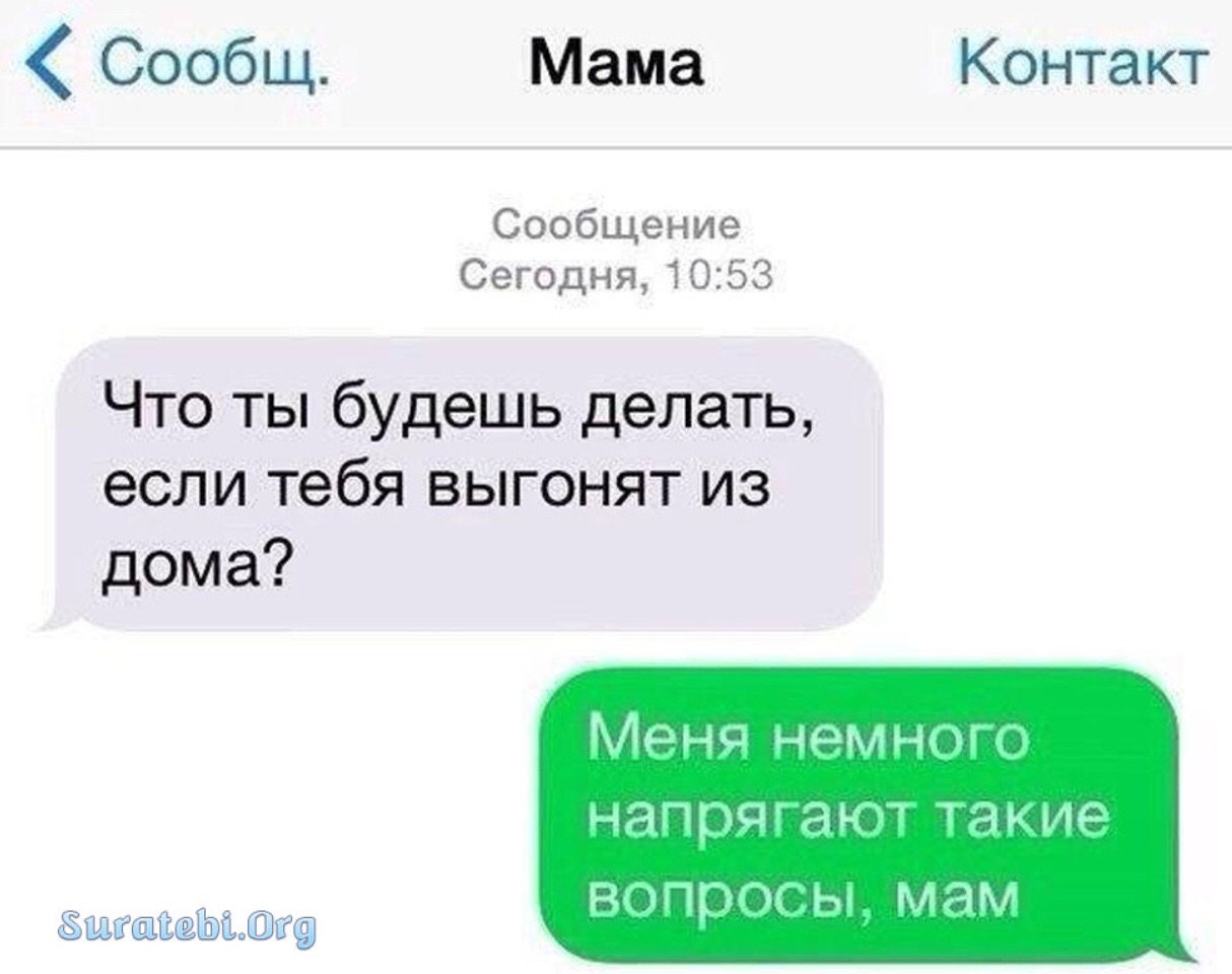 Анекдот как выгнали маму Анекдот как выгнали маму