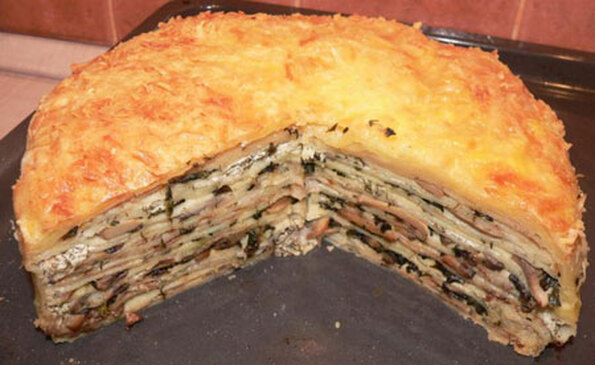 Курник с курицей и картошкой с блинами пошаговый рецепт с Курник с курицей и картошкой с блинами пошаговый рецепт с