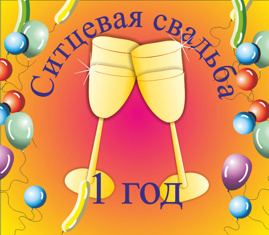 Годовщина свадьбы 1 год прикольное поздравление